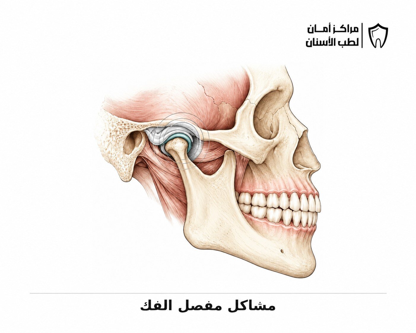 علاج مشاكل مفصل الفك